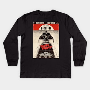 Quentin Tarantino Death Proof Poster Kids Long Sleeve T-Shirt